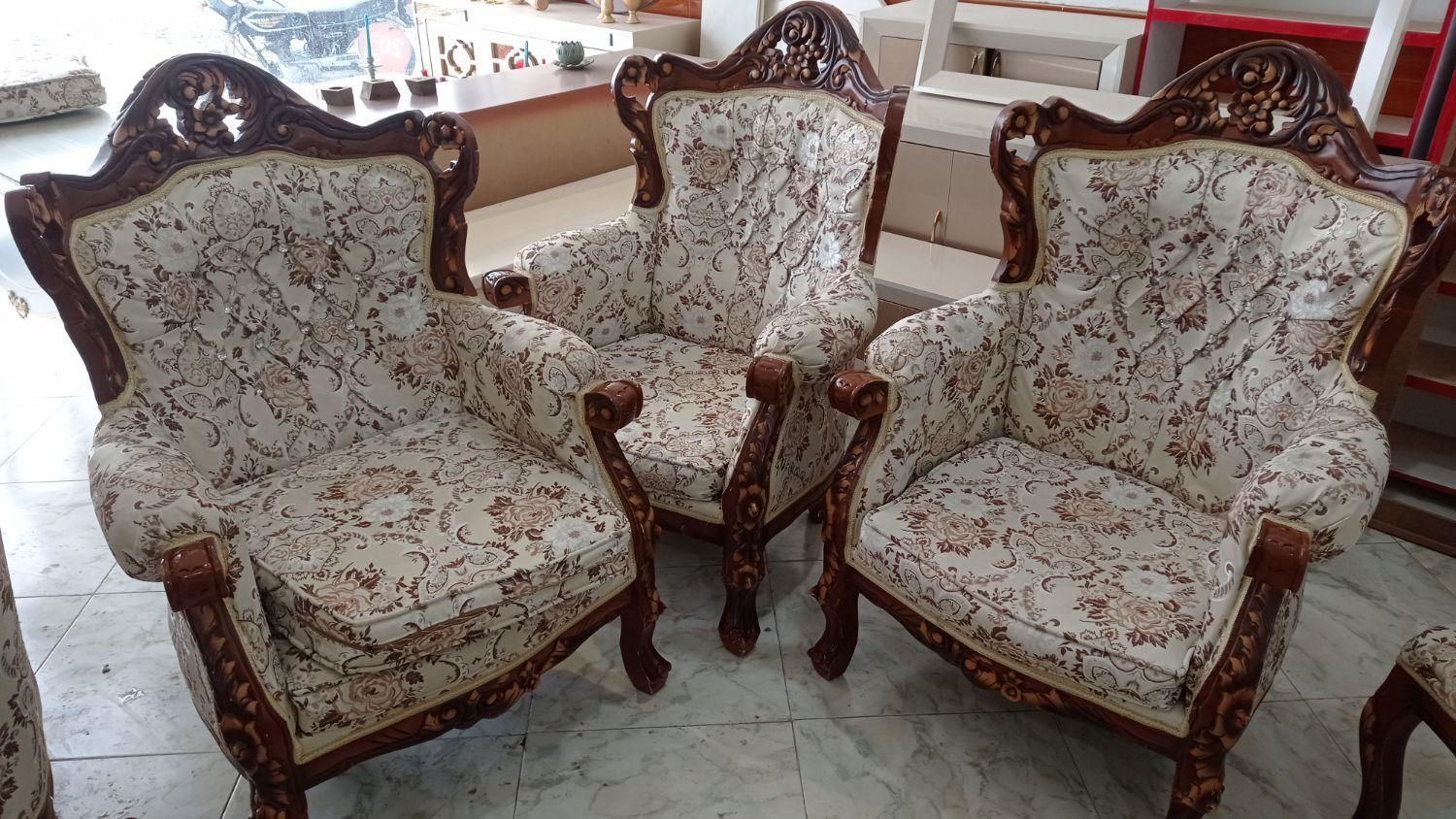مبل سلطنتی|مبلمان خانگی و میز عسلی|اردبیل, |دیوار