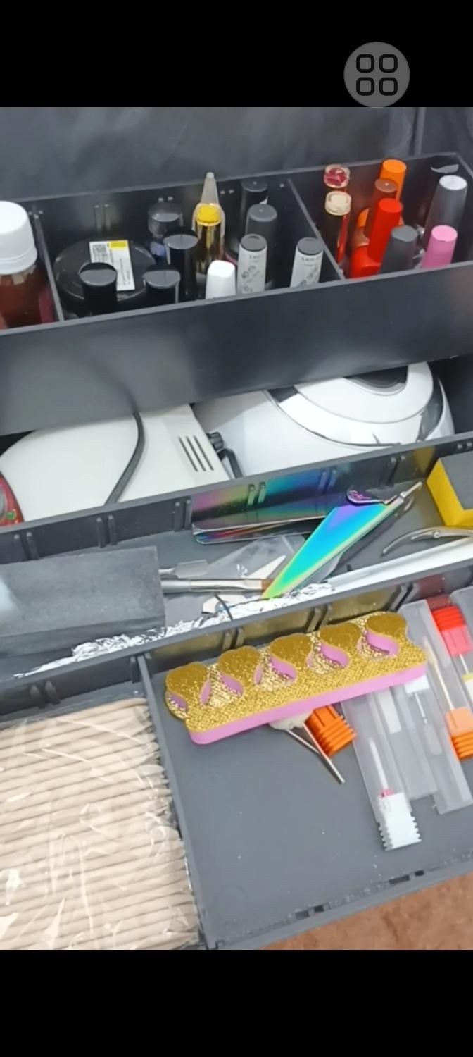 وسایل کاشت ناخن صفرتاصد .|آرایشی، بهداشتی، درمانی|پلدختر, |دیوار