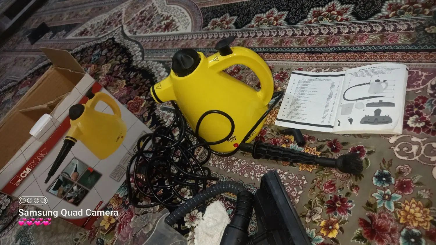 بخار شوی کاملا سالم|جاروبرقی، جارو شارژی، بخارشو|کرج, حسن آباد|دیوار
