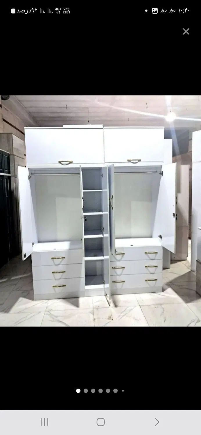 کمدعرض 180در ارتفاع 230 عمق 52 سانت|جاکفشی، کمد، دراور|کرج, گوهردشت|دیوار