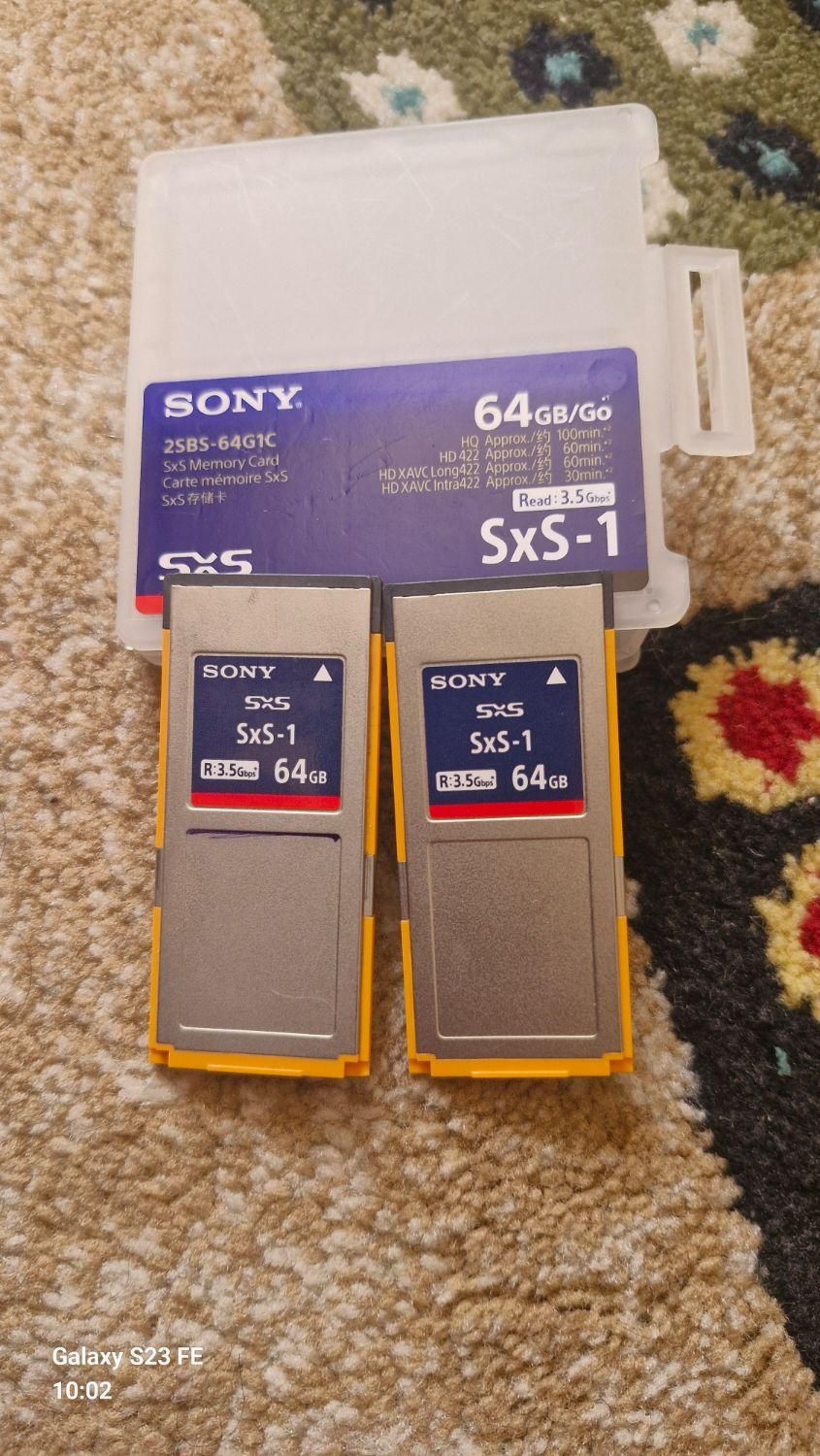 مموریsxs ۶۴ G  SONY|دوربین عکاسی و فیلمبرداری|اصفهان, خانه اصفهان|دیوار