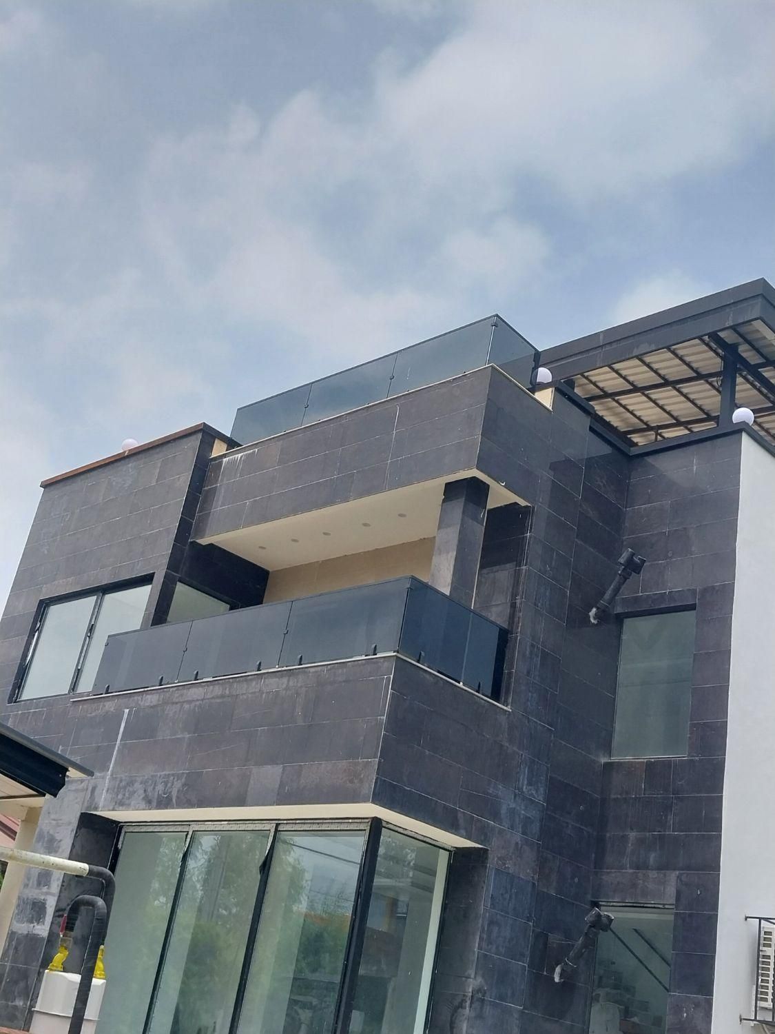 نرده شیشه ای نرده استیل آلومینیوم فلزی|حراج|نور, |دیوار