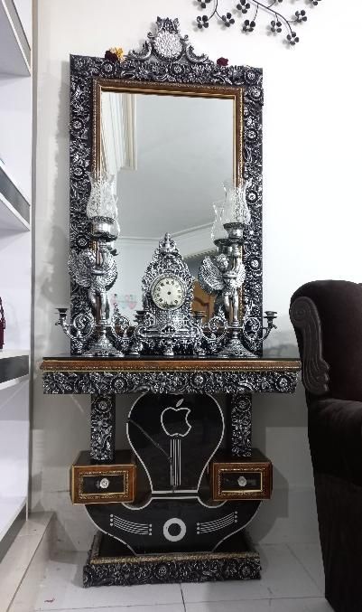 آینه و شمعدان|آینه|ابهر, |دیوار