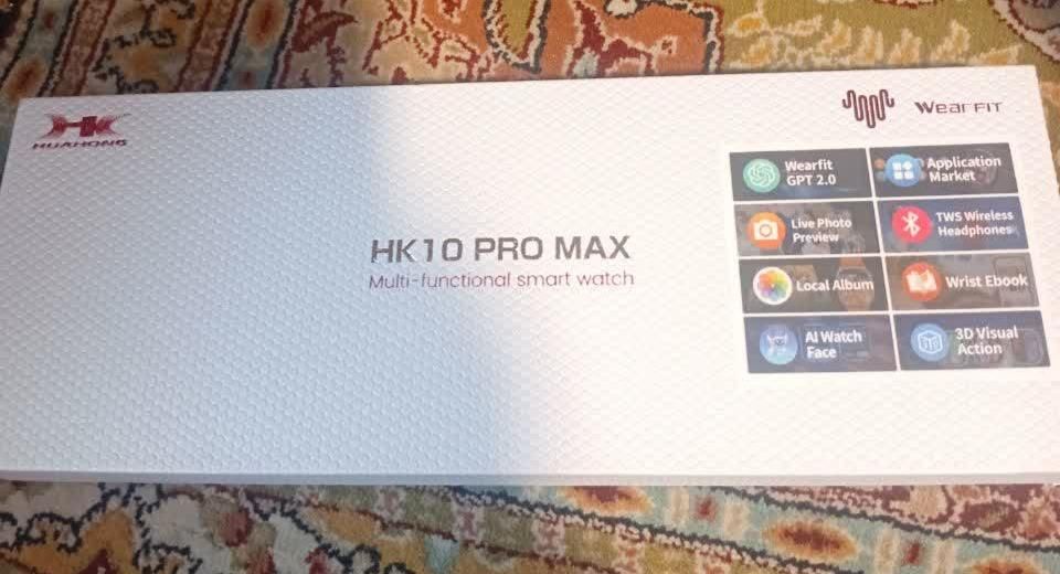ساعت هوشمند HK 10 PROMAX|لوازم جانبی موبایل و تبلت|همدان, |دیوار