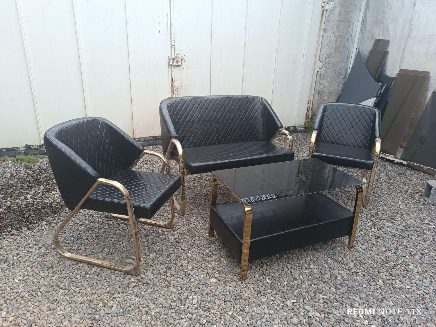 مبل اداری نیم ست اداری پایه آهنی فورتیک|مبلمان اداری|بندر انزلی, متروپل|دیوار