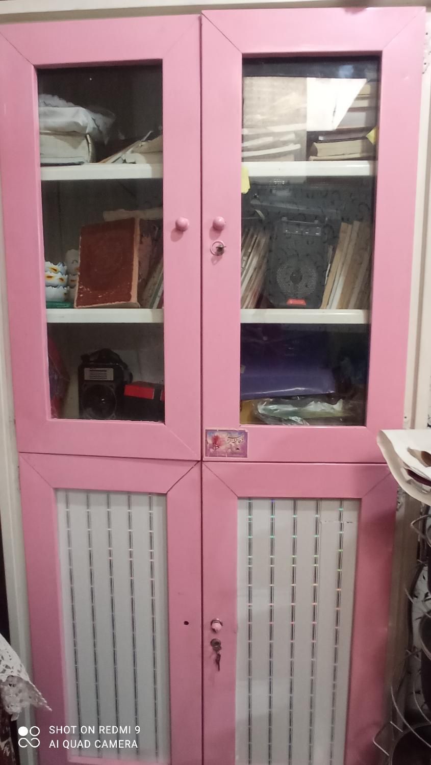 کتابخانه  فلزی نوجوان شش طبقه|کتابخانه، شلف، قفسه‌های دیواری|مشهد, طلاب|دیوار
