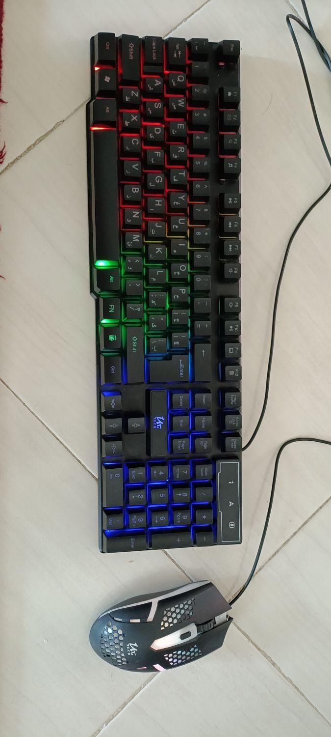 کیبرد گیمینگ ار جی بی  (RGB)|کنسول، بازی ویدئویی و آنلاین|پرند, |دیوار