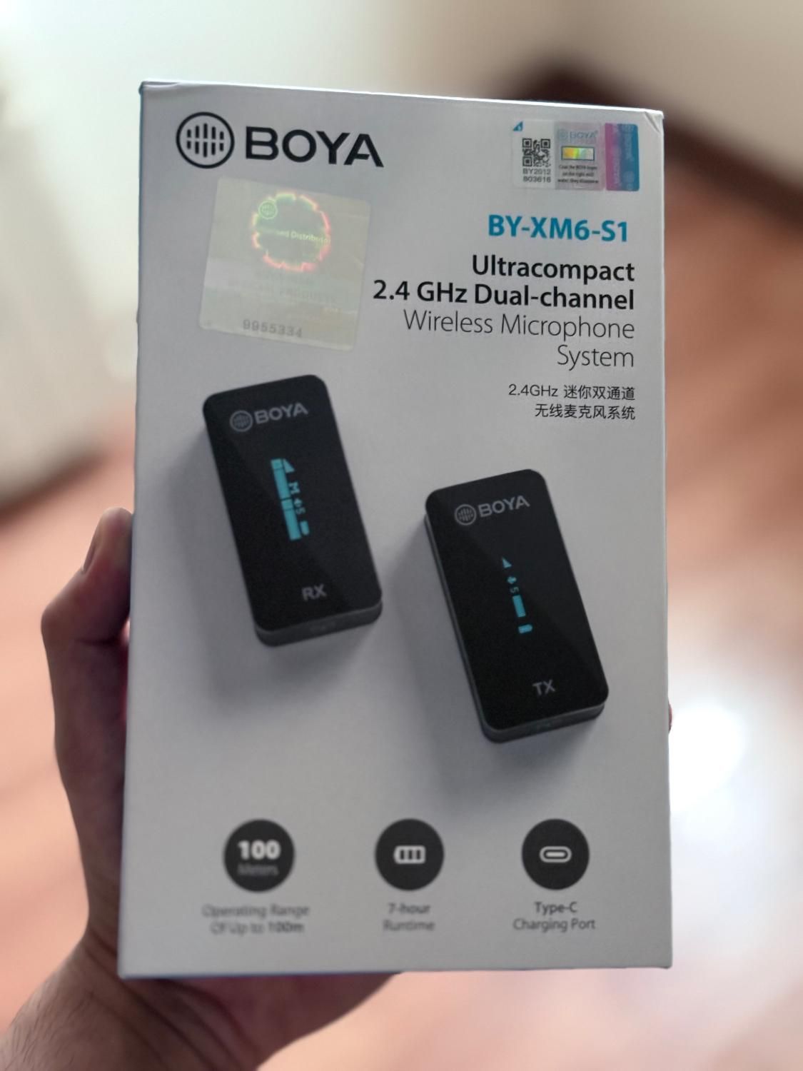 میکروفون بی سیم تک کاربر بویا boya xm6|صوتی و تصویری|تهران, هفت حوض|دیوار