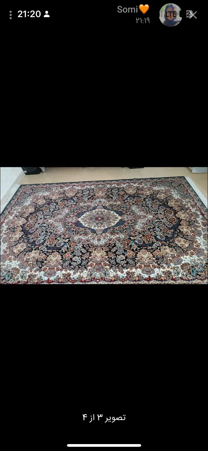 فرش دوازده وشیش متری ۵۰۰شانه تراکم ۱۵۰۰|فرش|گرگان, |دیوار