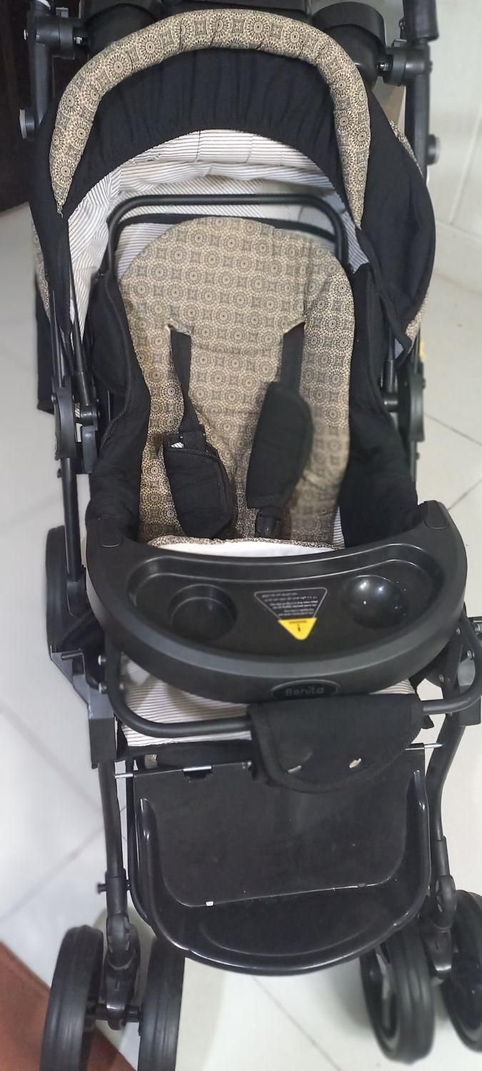 کالسکه و کریر بچه جنس اینتکس|اسباب و اثاث بچه|قم, نخودی|دیوار