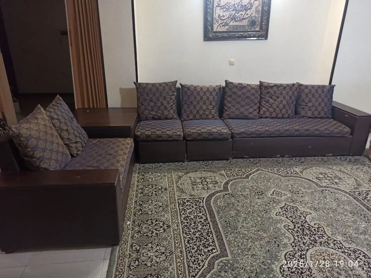 میز صندلی ناهار خوری کاناپه لباسشویی زیروات سالم|میز و صندلی غذاخوری|اصفهان, سنبلستان|دیوار