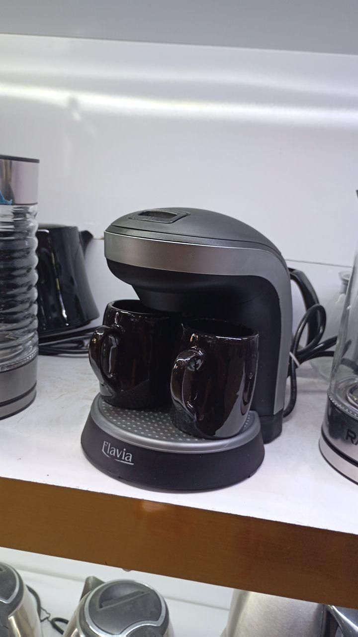 قهوه جوش400w دوکاپFlavia  باگارانتی ارسال|سماور، چای‌ساز، قهوه‌ساز|مشهد, شهید آوینی|دیوار