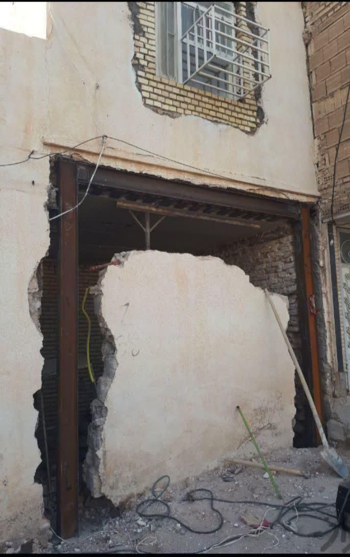 تخریب،جوشکاری،مقاوم سازی|خدمات پیشه و مهارت|شیراز, پانصد دستگاه ارتش|دیوار