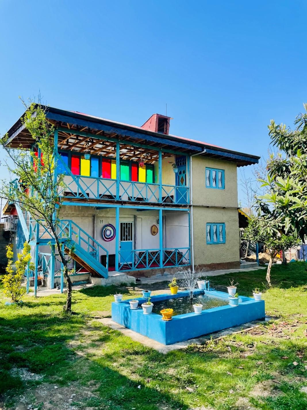 اجاره ویلا دوخوابه سنتی فومن دربست|اجارهٔ کوتاهمدت ویلا و باغ|رشت, استادسرا|دیوار