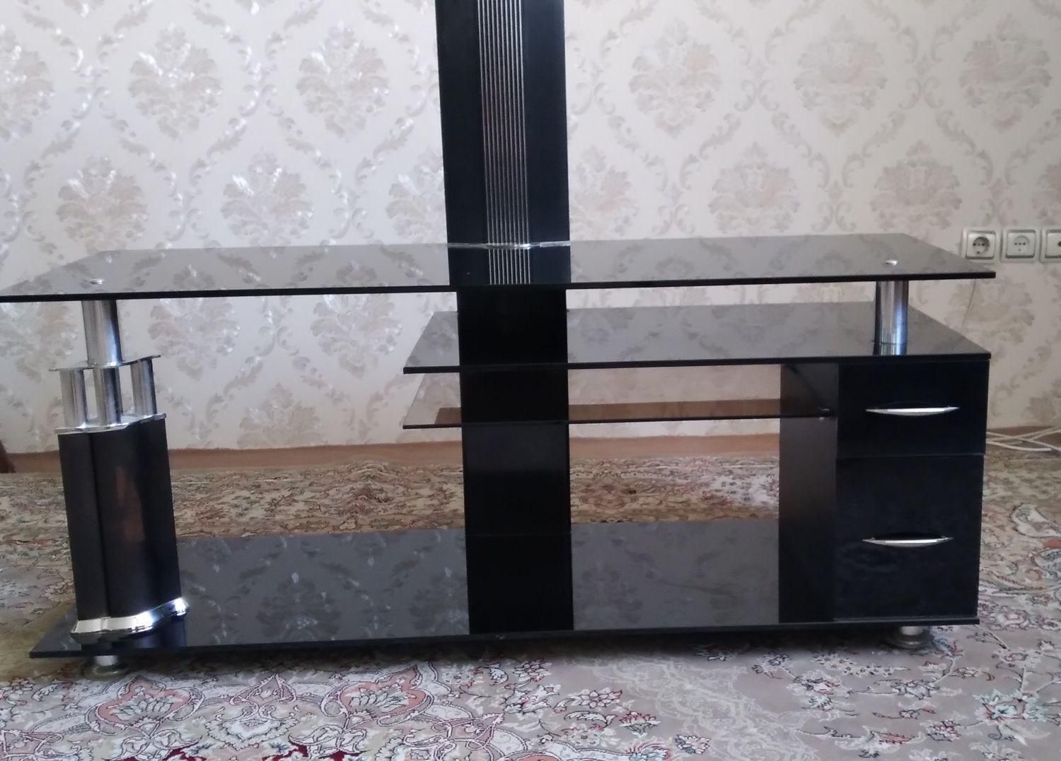 میز تلوزیون خارجی.مارک سونی تمپرد گلس|میز تلویزیون|مشهد, حجاب (شهرک غرب)|دیوار