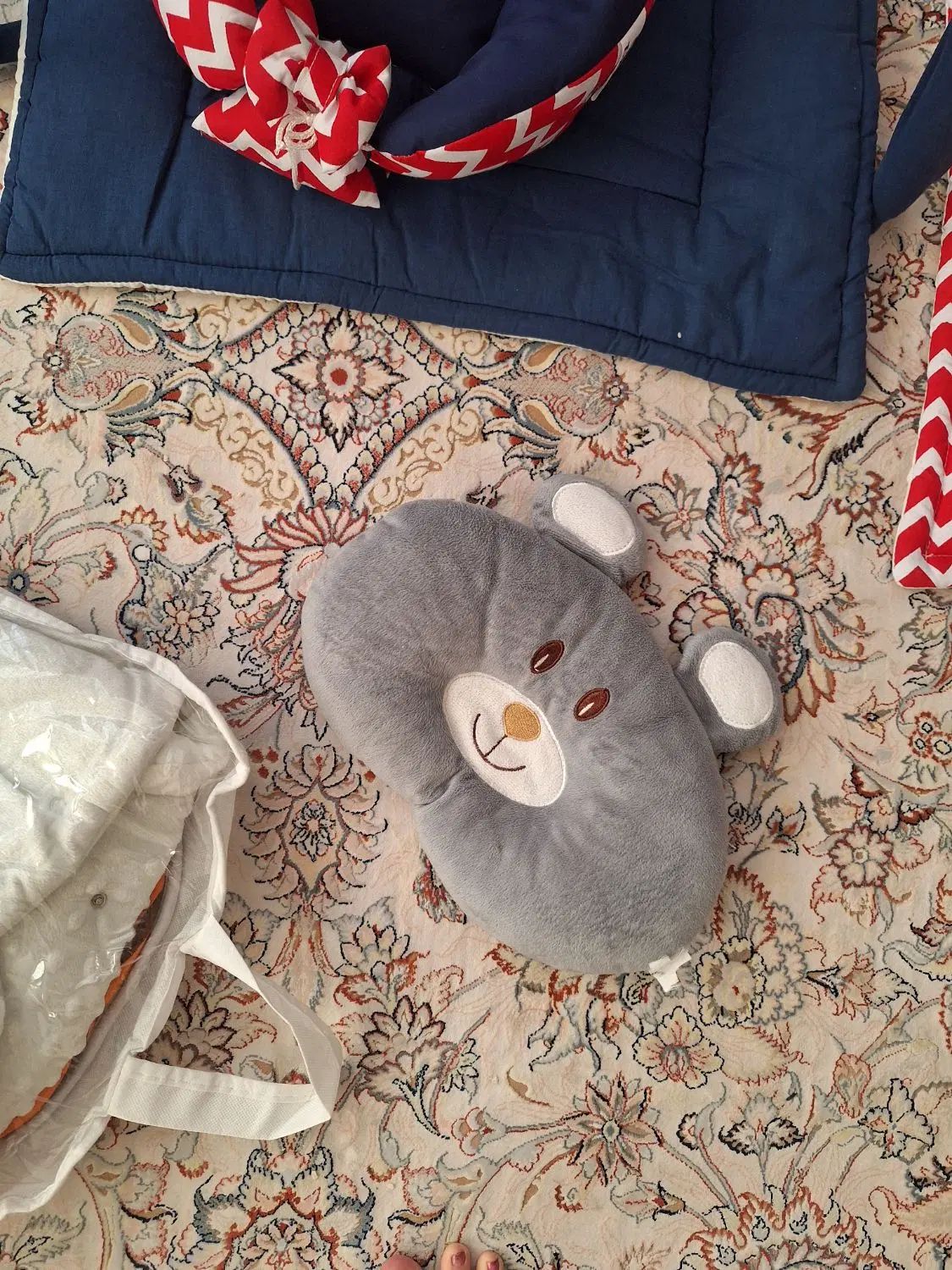 ساک و کریر نوزاد قنداق فرنگی بالشت فرم دهی سر|اسباب و اثاث بچه|اسلامشهر, شهرک الهیه|دیوار