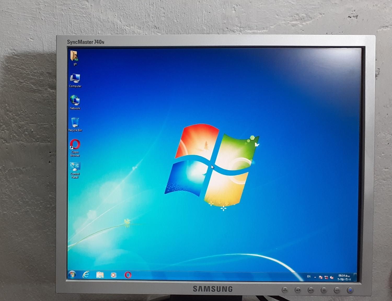 مانیتور ۱۷ LCD اینچ سامسونگ|قطعات و لوازم جانبی رایانه|دزفول, |دیوار