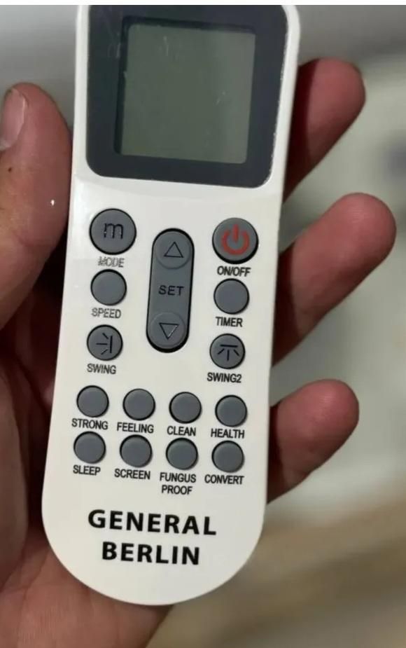 کولر گازی 24 هزار اینورتر General Berlin 24000|کولر گازی و فنکوئل|رشت, بلوار گیلان|دیوار