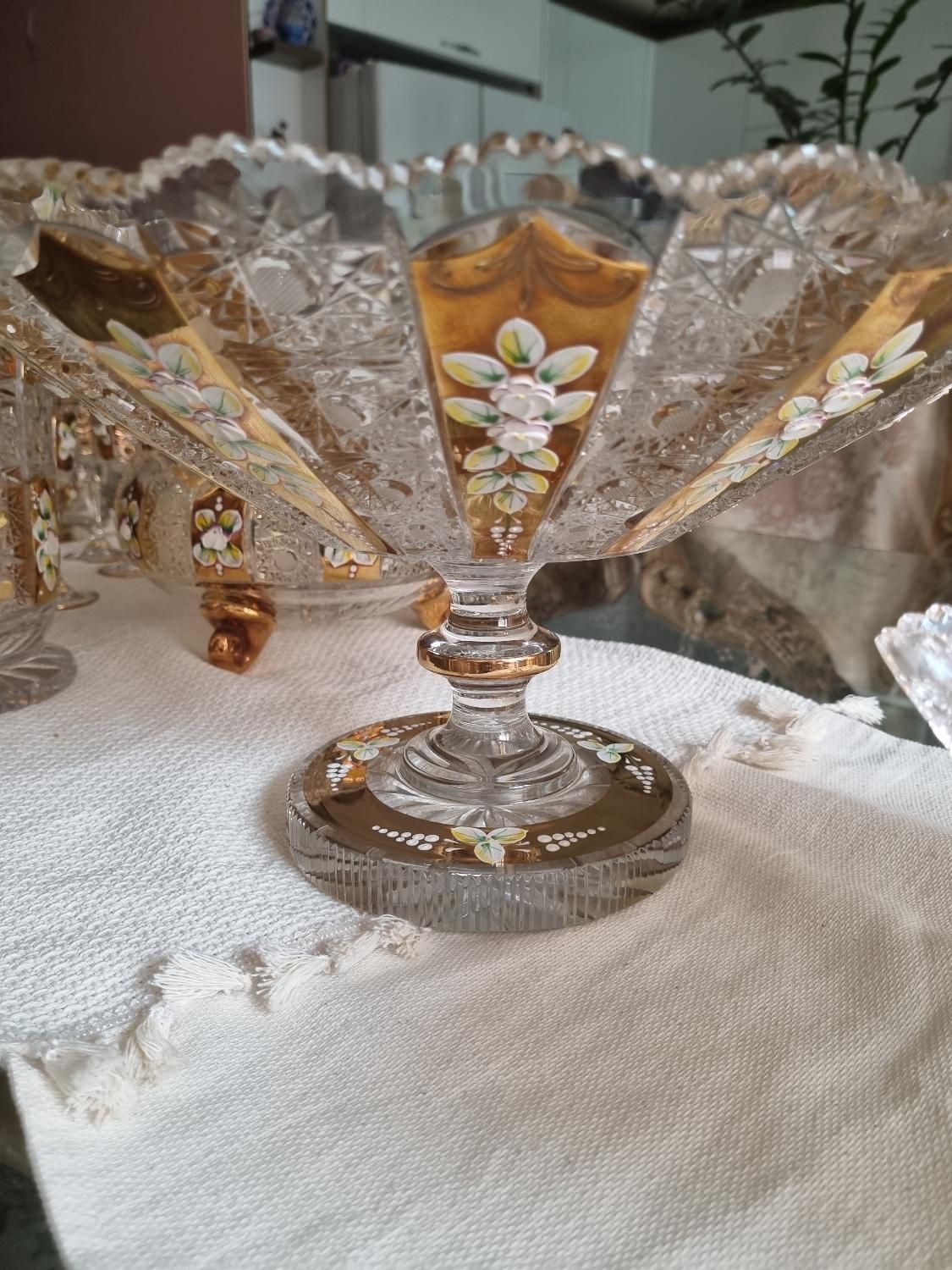 ست ظروف کریستال بوهمیا اصل|ظروف سرو و پذیرایی|تهران, کوهک|دیوار