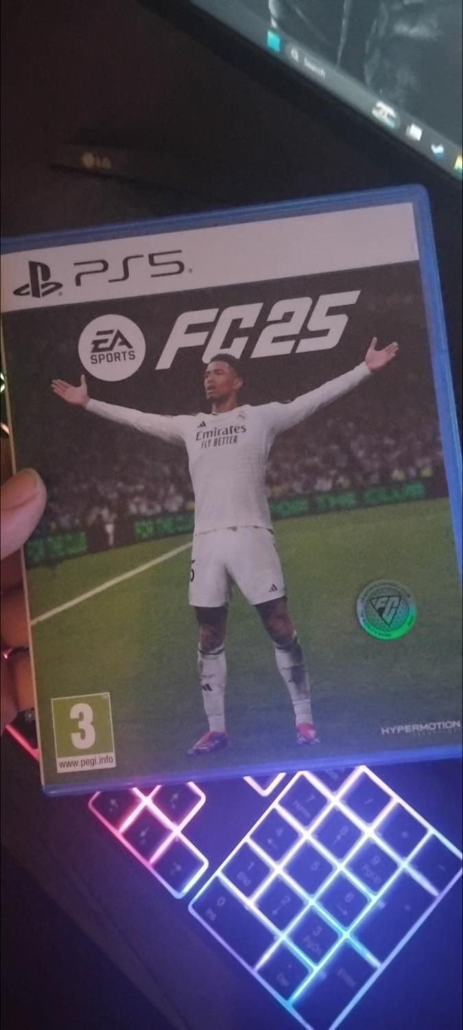 بازی fc 25 دیسک PS5|کنسول، بازی ویدئویی و آنلاین|یزد, |دیوار