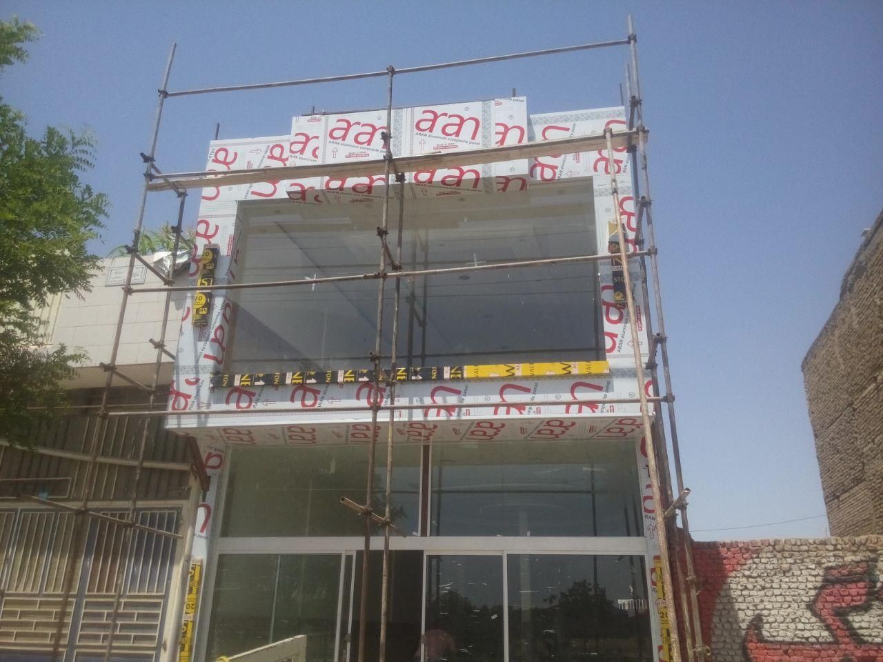 اجرای نمای کامپوزیت و چوب ترمو تضمینی|خدمات پیشه و مهارت|شهریار, شهرک وائین|دیوار