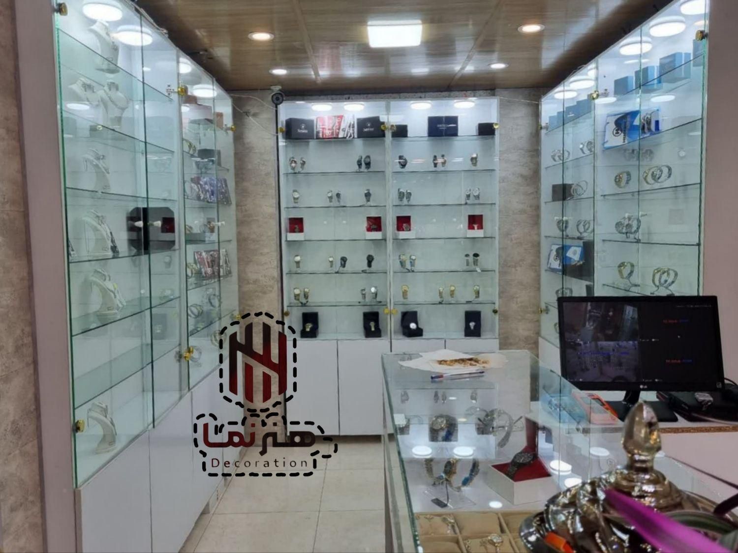 طراحی و اجرای حرفه ای دکوراسیون کامل فروشگاهی|فروشگاه و مغازه|رشت, آب و برق|دیوار