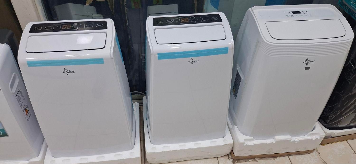 کولر گازی پرتابل سانتک و هایسنس ۱۲۰۰۰ و ۹۰۰۰|کولر گازی و فن‌کوئل|مبارکه, |دیوار