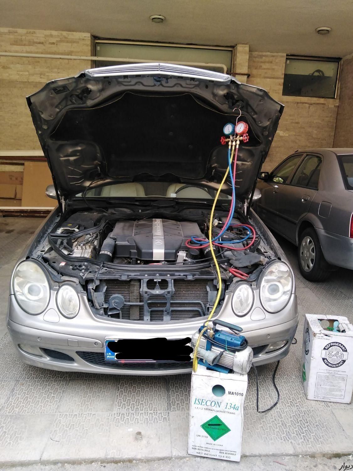 شارژ و تعمیر تخصصی کولر خودرو در محل|خدمات موتور و ماشین|تهران, مینیسیتی (شهرک نفت)|دیوار