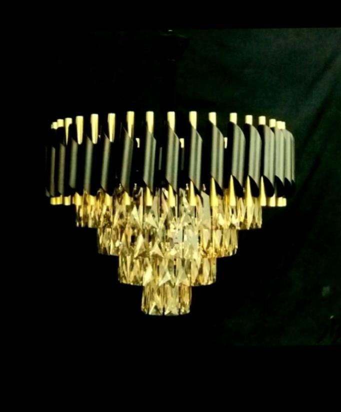 لوستر گرد در اندازه های مختلف|لوستر و چراغ آویز|همدان, |دیوار