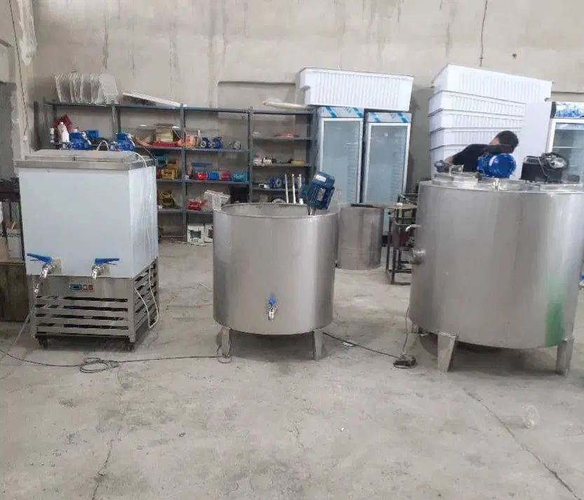 دستگاه یخچال شیر سردکن سرد کن شیرسردکن 1000لیتر|ماشین‌آلات صنعتی|تبریز, |دیوار