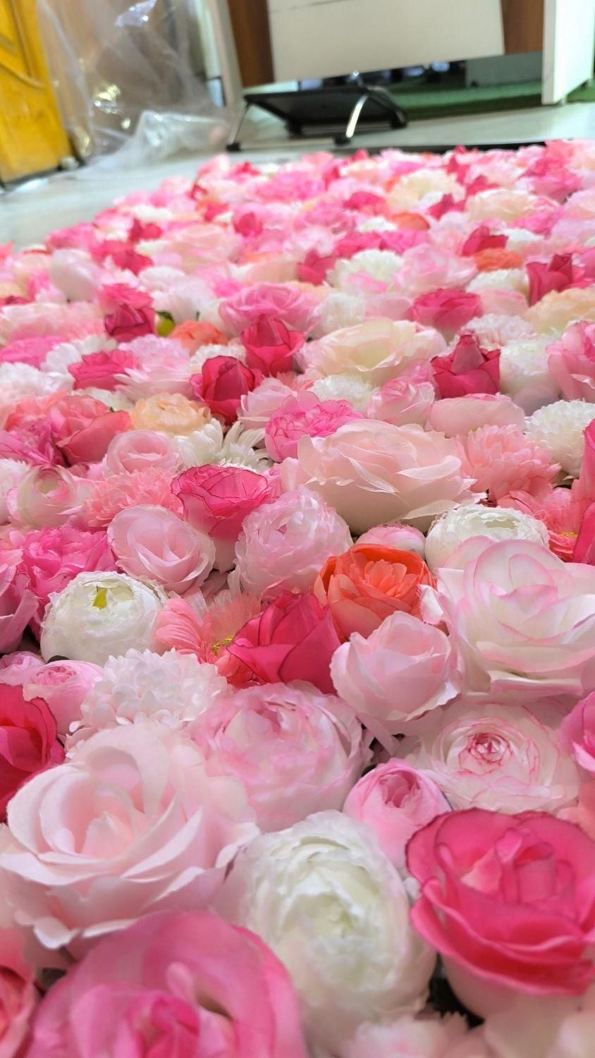 رزوال دیوار رز فلاور وال درختچه شکوفه|گل مصنوعی|تهران, ابوذر|دیوار