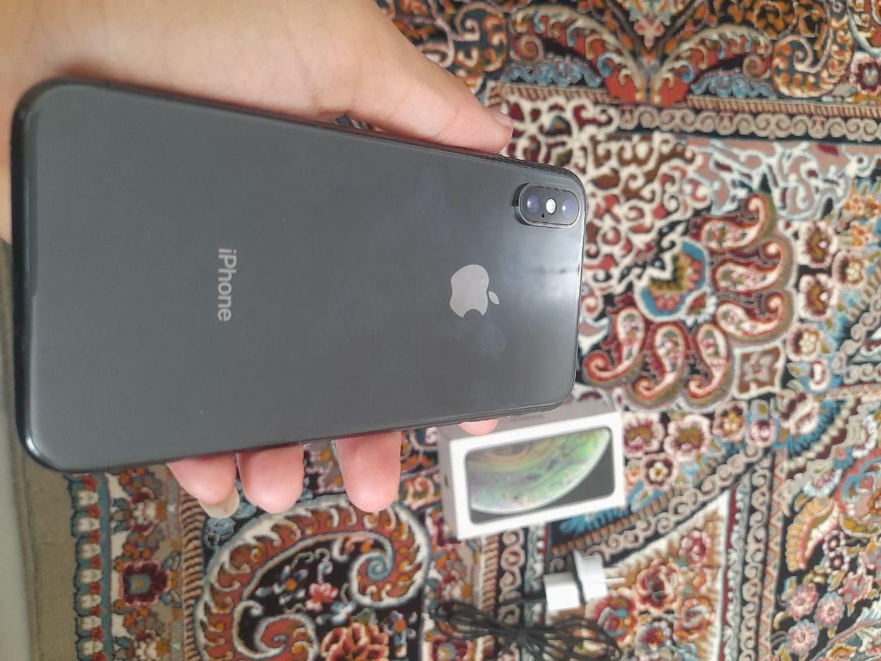 اپل iPhone XS با حافظهٔ ۲۵۶ گیگابایت باتری 100|موبایل|شیراز, دوکوهک|دیوار