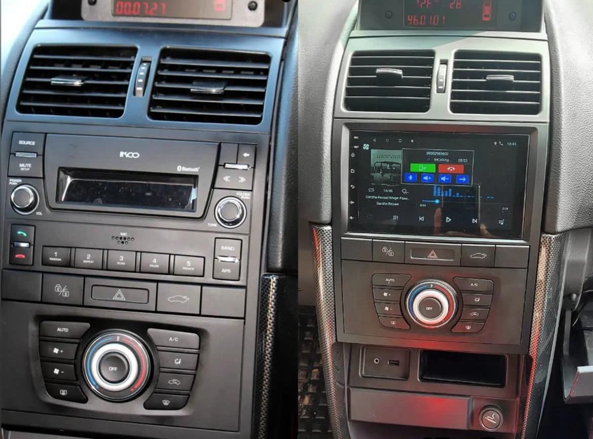 مانیتور اندروید سمند Lx سورن ef7 ال ایکس فابریک|قطعات یدکی و لوازم جانبی|تهران, خرمشهر|دیوار