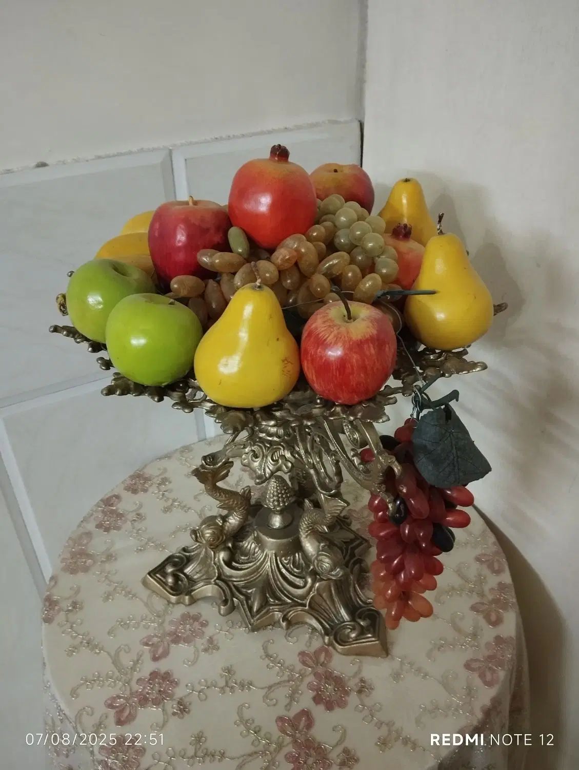 جا میوه ای تزئینی( طرح  برنجی )|صنایع دستی و سایر لوازم تزئینی|تهران, شهید رجایی|دیوار