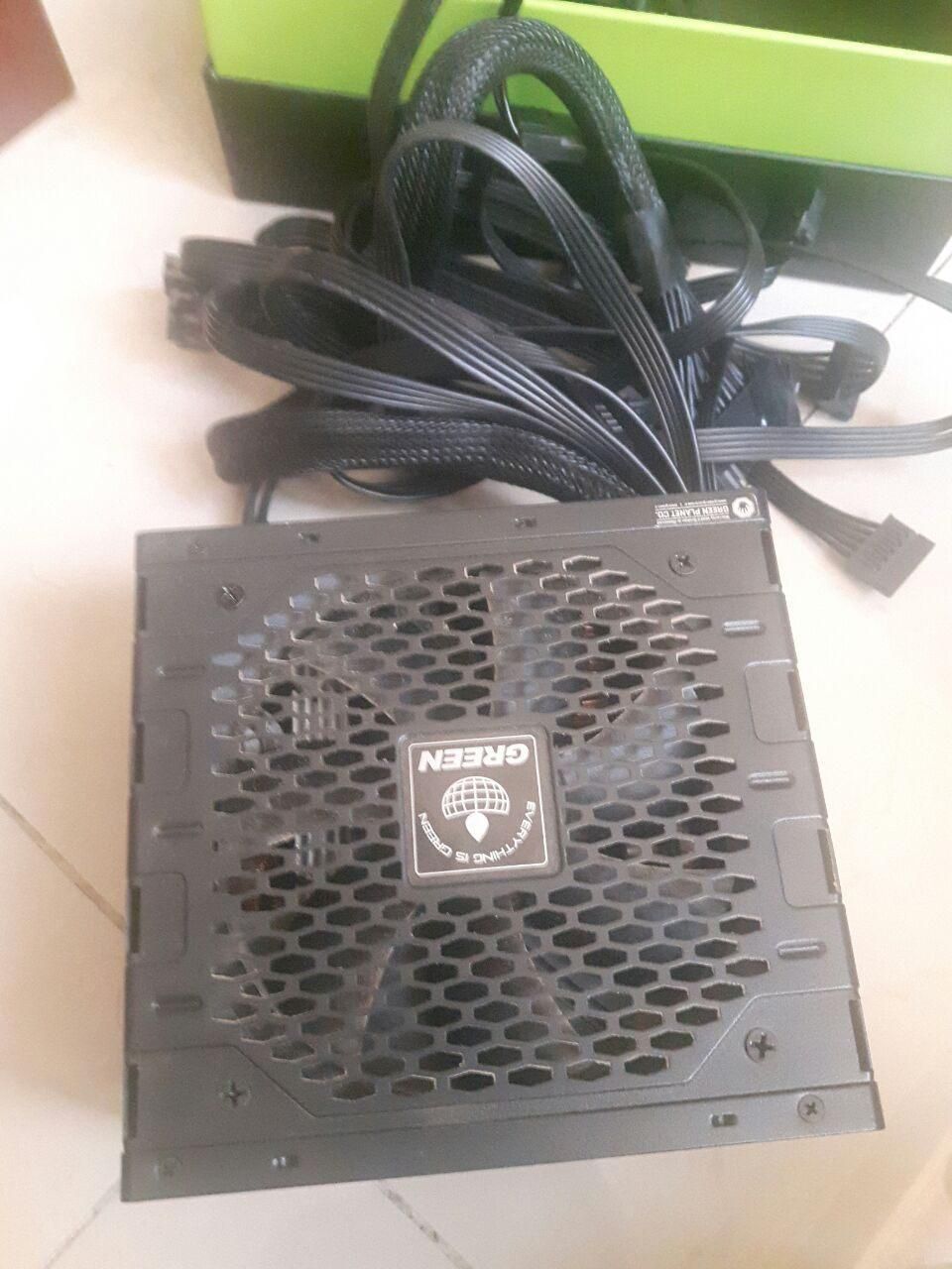 پاور گرین GP600A-GED 80 Plus Bronze توان 600 وات|قطعات و لوازم جانبی رایانه|تهران, شاهین|دیوار