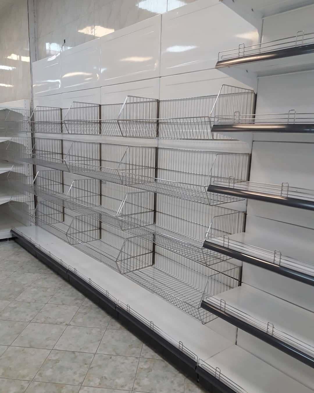 قفسه هایپری طوسی سفید|فروشگاه و مغازه|ایرانشهر, |دیوار