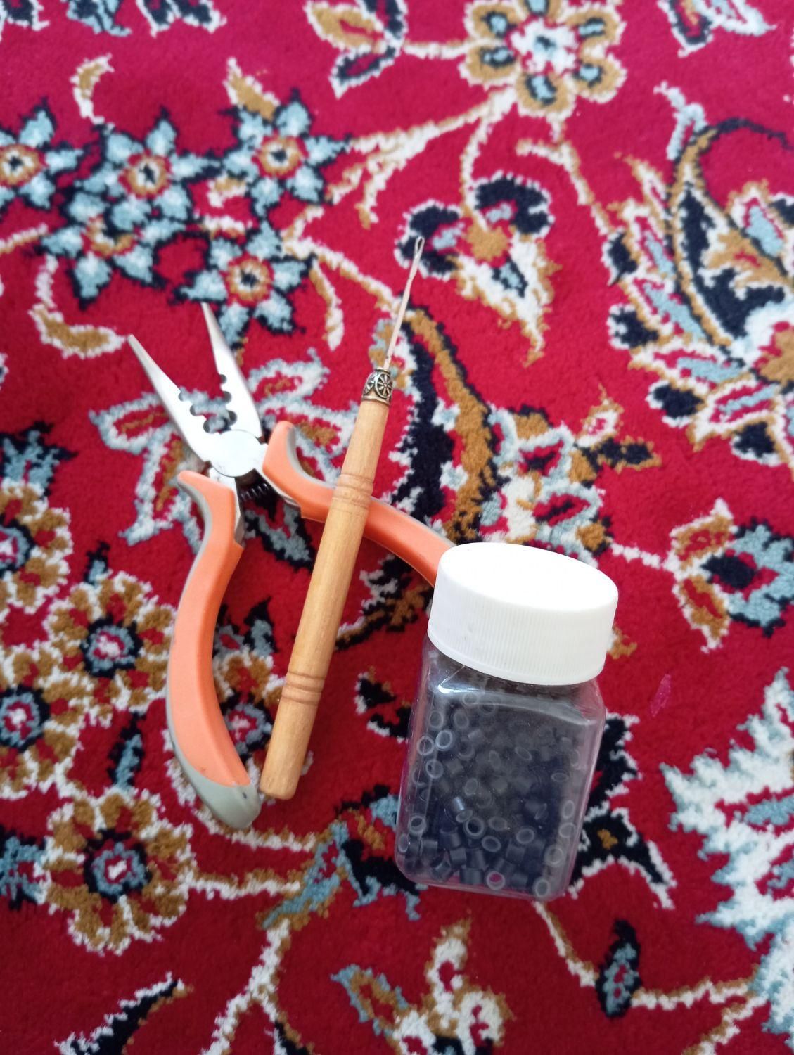 لوازم اکستنشن مو،رینگ و انبر|آرایشی، بهداشتی، درمانی|اسلام‌شهر, شهرک مهدیه|دیوار