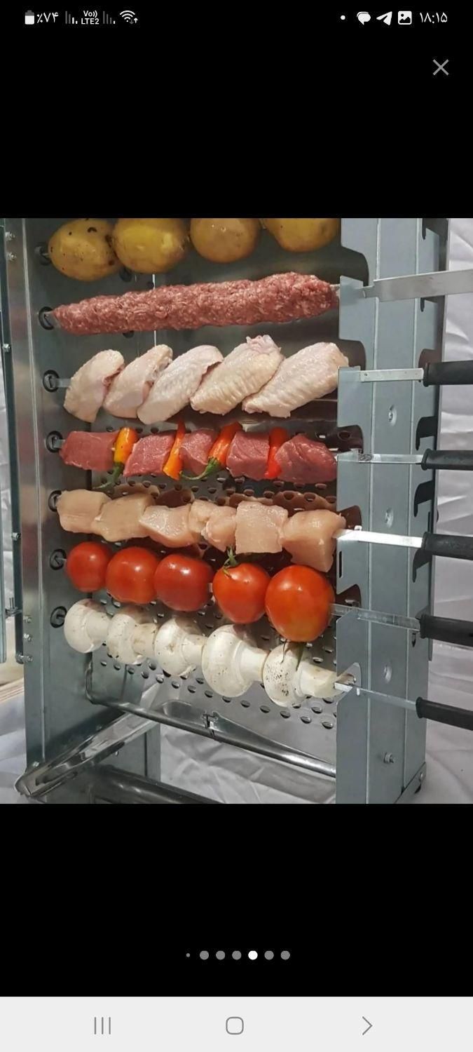 کباب پز گازی ایستاده دادلیسان|اجاق گاز و لوازم برقی پخت‌وپز|رشت, نظری|دیوار