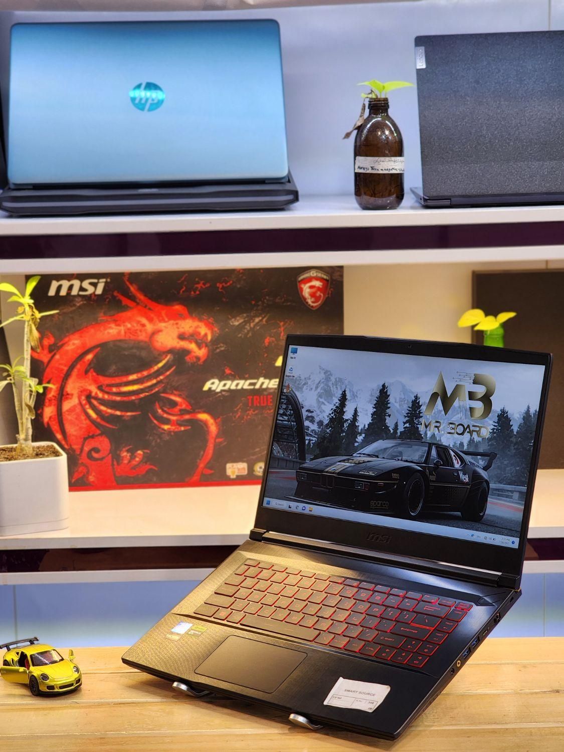 لپ تاپ گیمینگ.مهندسی.طراحی.رندرینگ msi gf63 gaming|رایانه همراه|شیراز, وصال|دیوار