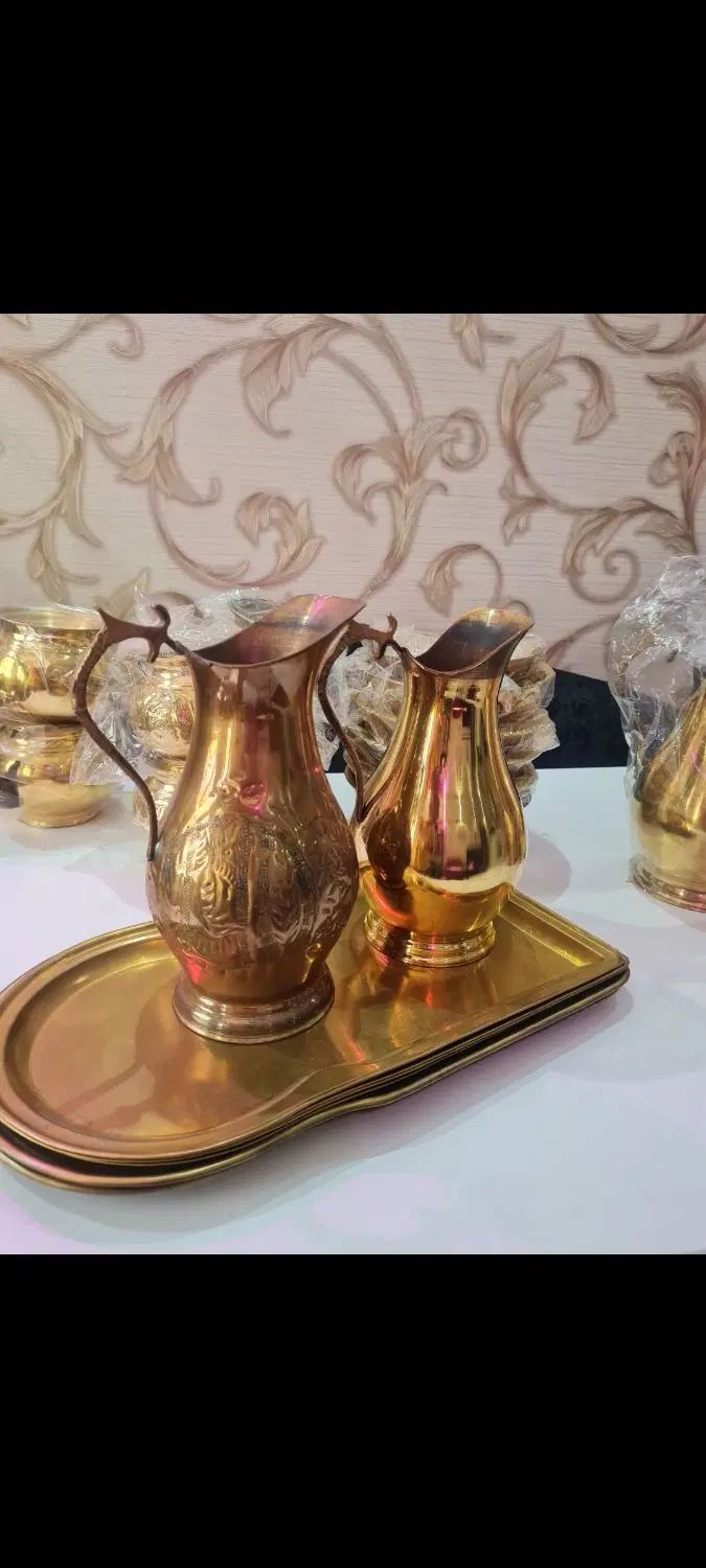 ست سماور برنجی|صنایع دستی و سایر لوازم تزئینی|تهران, حکیمیه|دیوار