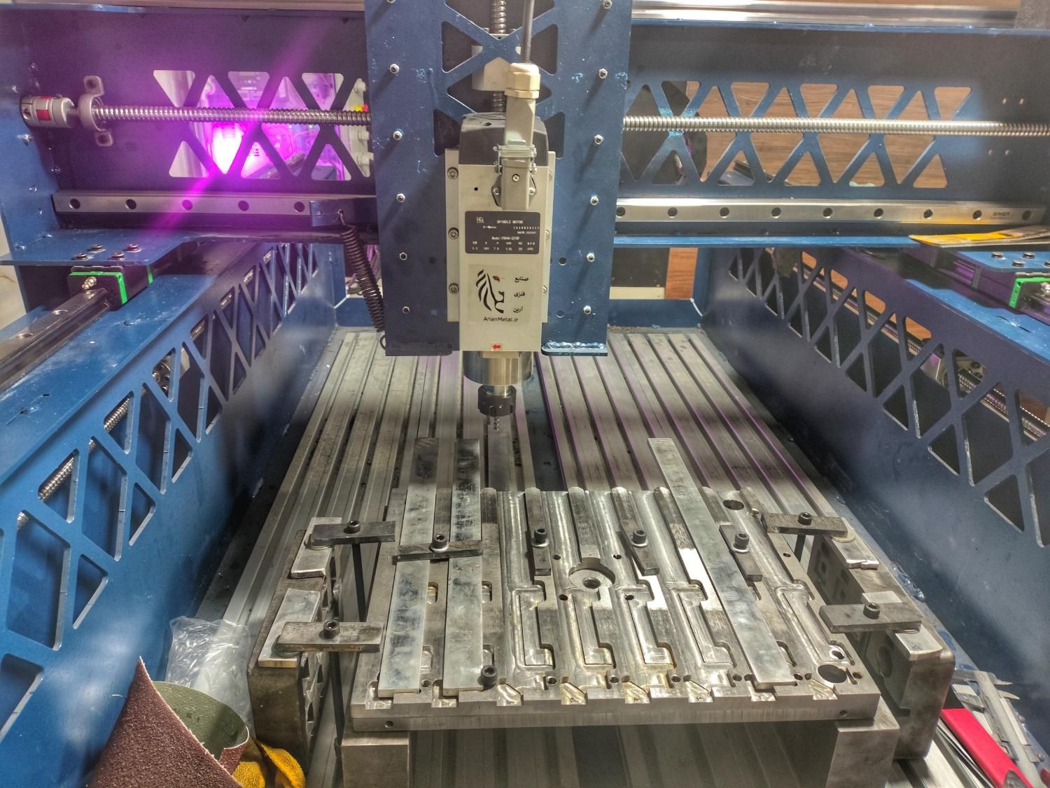 دستگاه فرز cnc دروازه‌ای ۴ محور|ماشین‌آلات صنعتی|تهران, ولنجک|دیوار