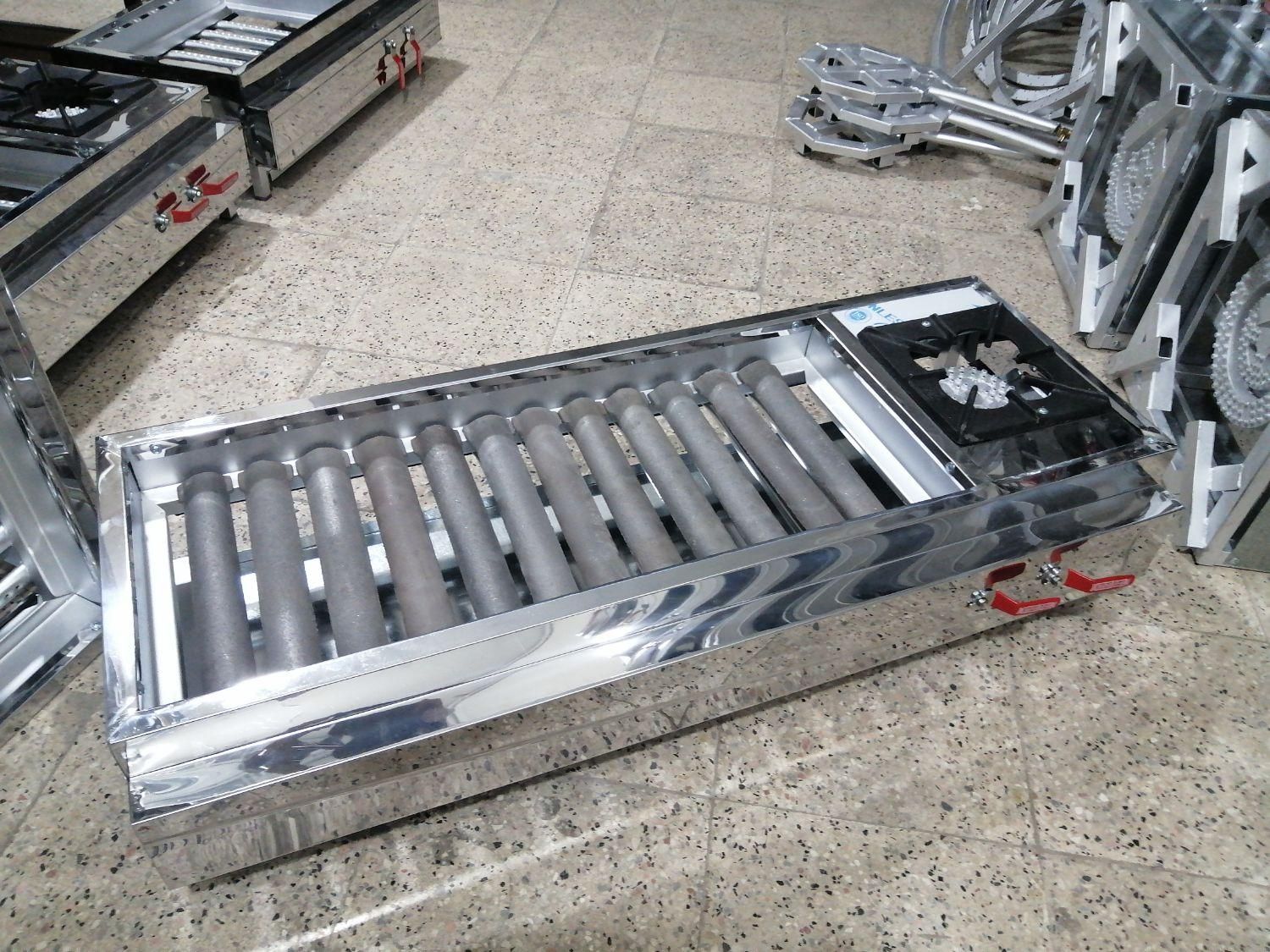 کباب پز گازی 35×100 منقل گازی پلوپز دار|اجاق گاز و لوازم برقی پختوپز|مشهد, امیر|دیوار