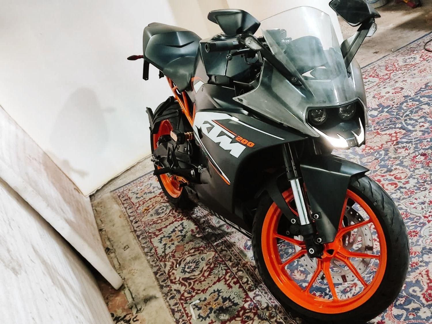 ktm rc200 کی تی ام ارسی 200 ns200 پالس آپاچی بنلی|موتورسیکلت|تهران, آذری|دیوار