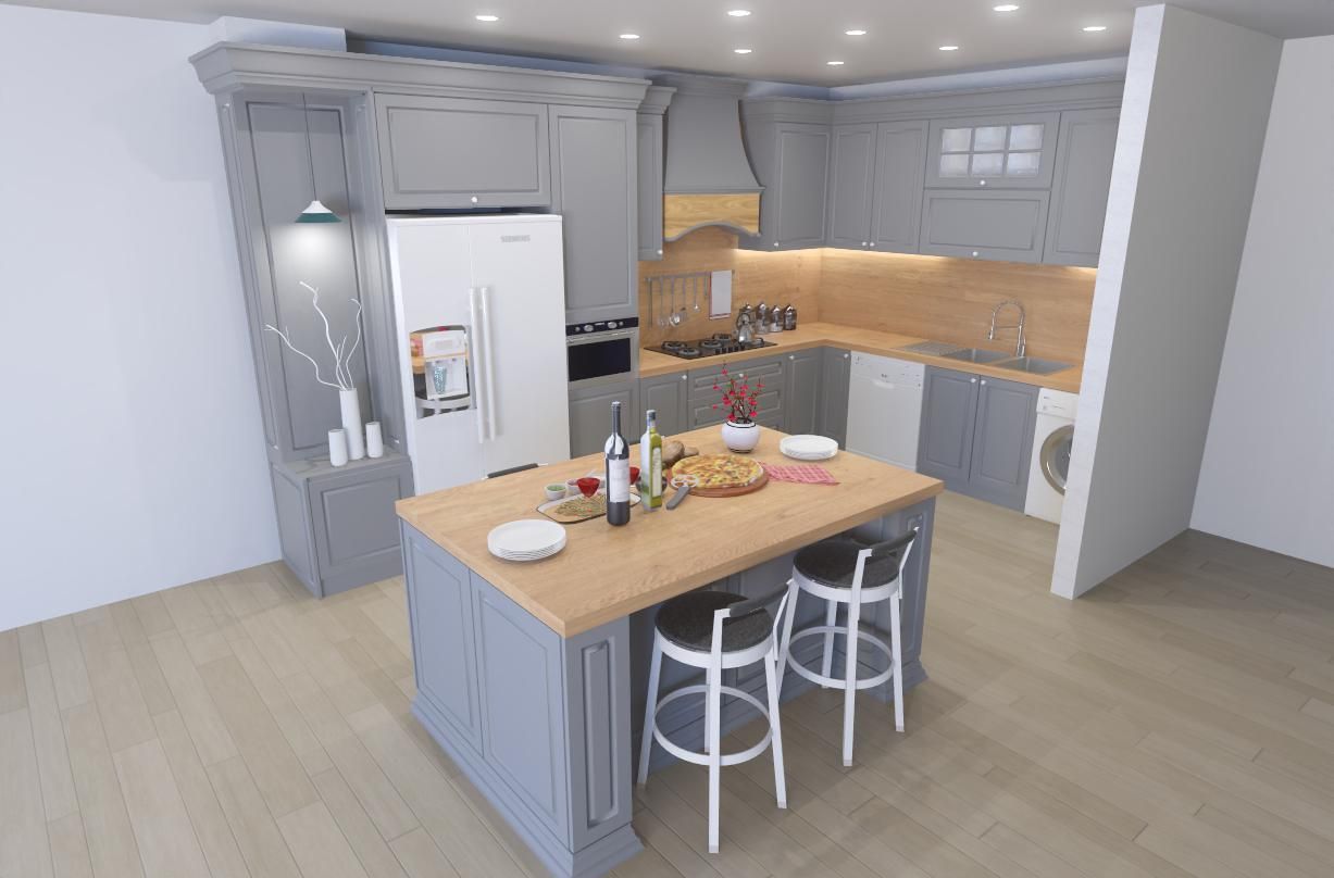 طراحی 3d سه‌ بعدی  دکور کابینت مغازه فروشگاه|خدمات پیشه و مهارت|کرج, فاز ۴ مهرشهر|دیوار