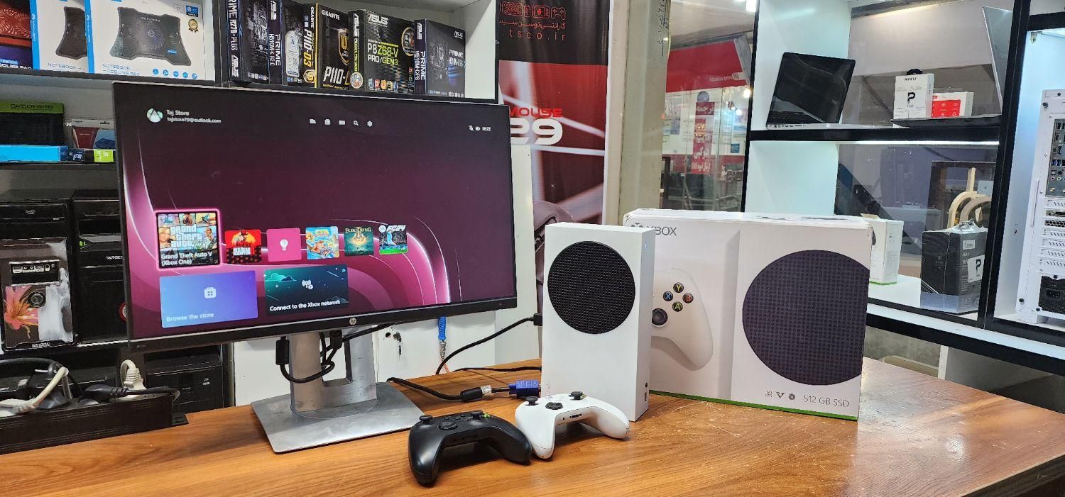 xbox series s 512GB در حد اکبند|کنسول، بازی ویدئویی و آنلاین|گرگان, |دیوار