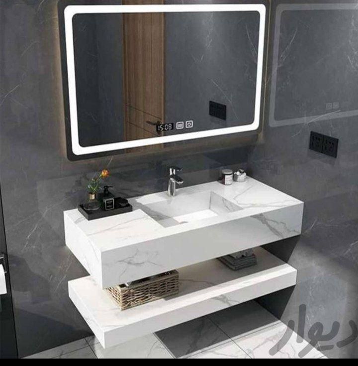 روشویی سرامیکی مدرن|لوازم سرویس بهداشتی|کرمان, |دیوار