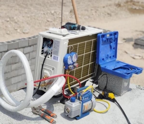 با دقت و مهارت  تعمیرات و نصب اسپیلت|خدمات پیشه و مهارت|زابل, |دیوار