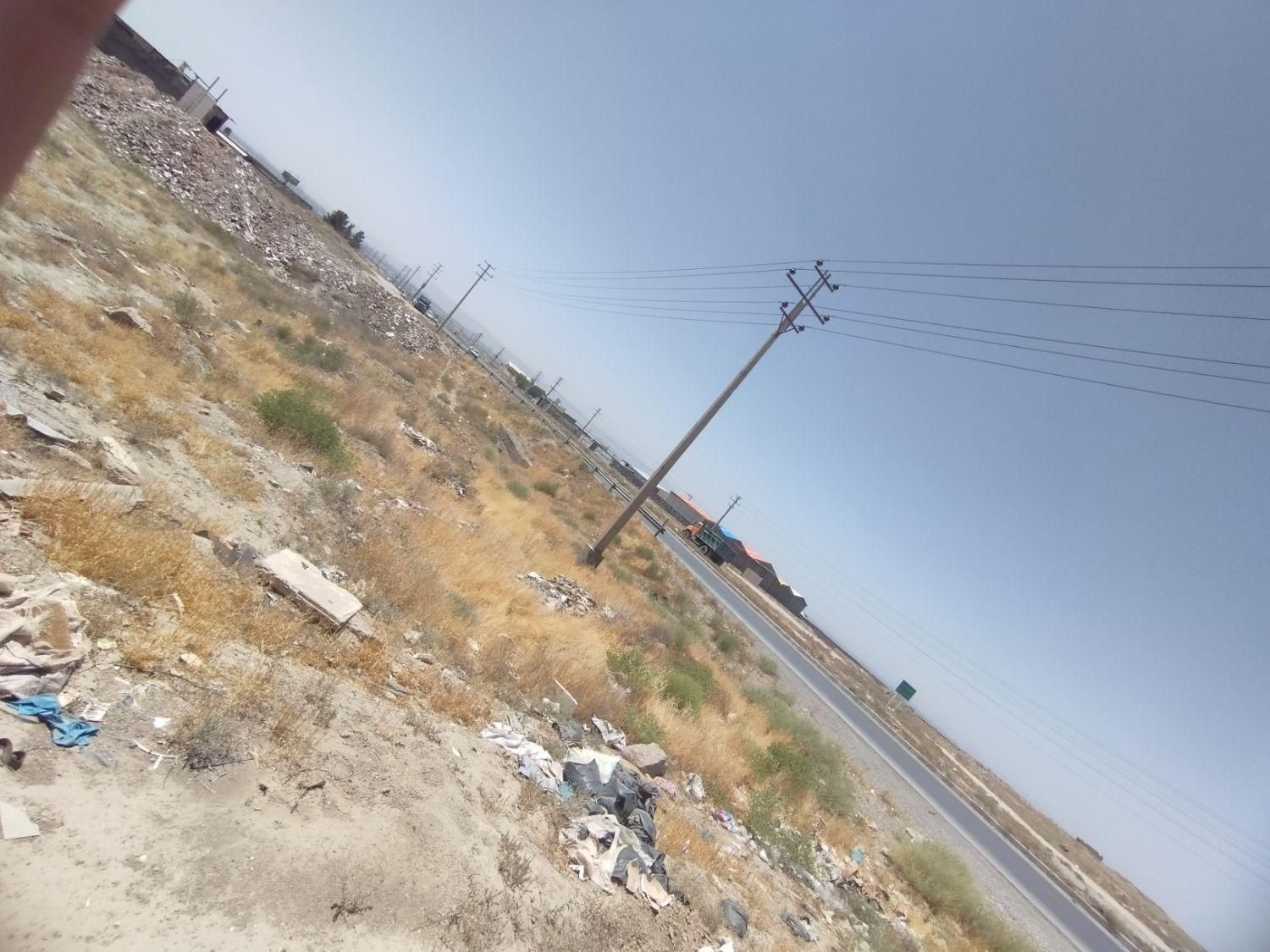 ۱۲۰۰ متر حاشیه اتوبان جاده کلات بورس مبل .|فروش زمین و ملک کلنگی|مشهد, مقصود آباد|دیوار