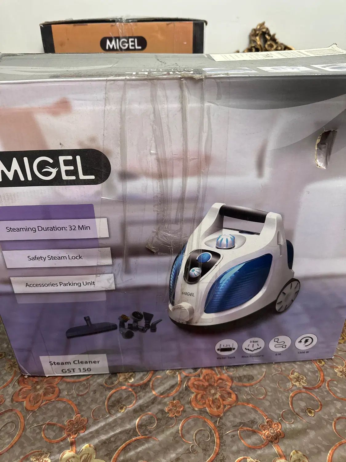 بخارشوی مارک migel|سایر لوازم برقی|تهران, پونک|دیوار