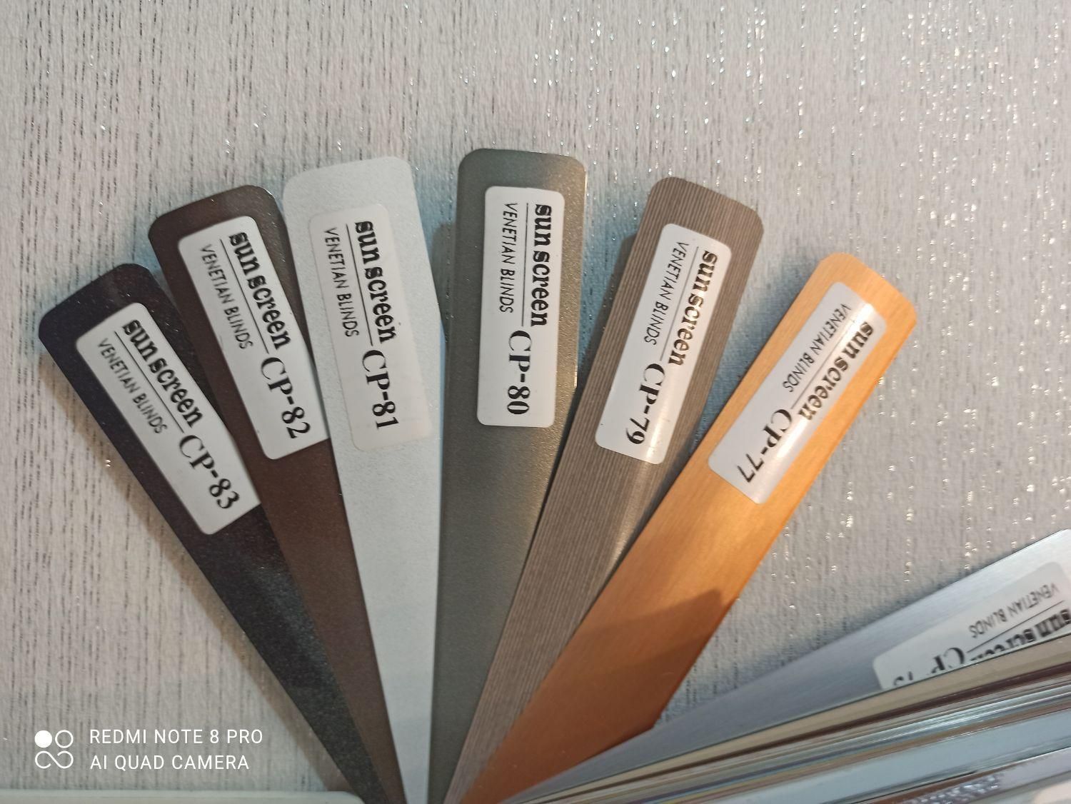 کرکره فلزی (پرده افقی ) پرده کرکره ای|پرده، رانر، رومیزی|کرج, شهرک فهمیده|دیوار